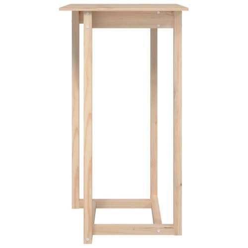 Barski stol 60 x 60 x 110 cm od masivne borovine - Prirodna 60 x 60 x 110 cm 1 Cijena