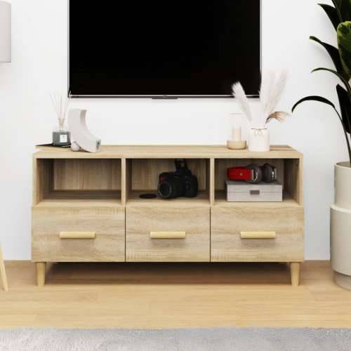 TV ormarić boja hrasta sonome 102x36x50 cm konstruirano drvo - sonoma hrast 1 Cijena