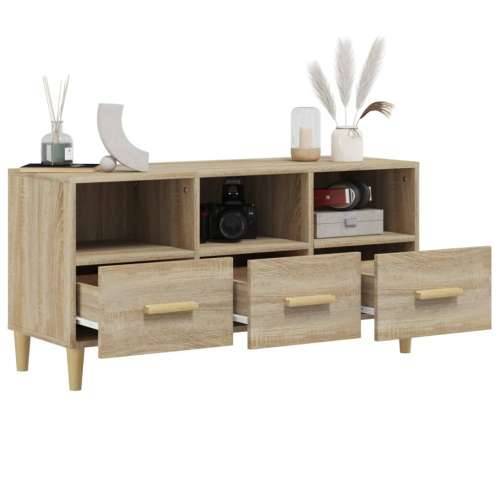 TV ormarić boja hrasta sonome 102x36x50 cm konstruirano drvo - sonoma hrast 1 Cijena