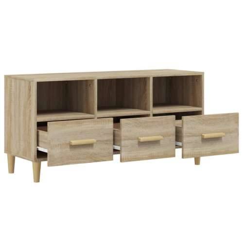 TV ormarić boja hrasta sonome 102x36x50 cm konstruirano drvo - sonoma hrast 1 Cijena