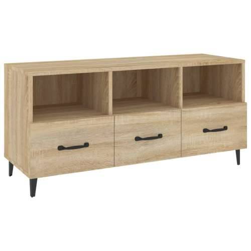 TV ormarić boja hrasta sonome 102x35x50 cm konstruirano drvo - sonoma hrast 1 Cijena