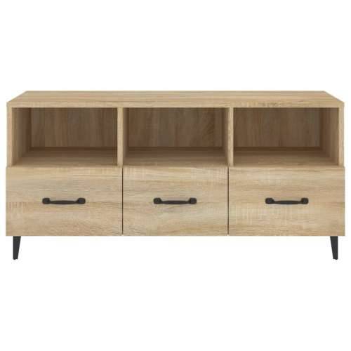 TV ormarić boja hrasta sonome 102x35x50 cm konstruirano drvo - sonoma hrast 1 Cijena