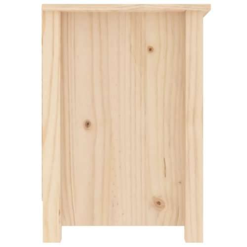 TV ormarić 103 x 36,5 x 52 cm od masivne borovine - Prirodna 1 Cijena