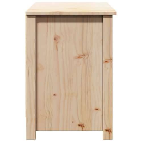 TV ormarić 103 x 36,5 x 52 cm od masivne borovine - Prirodna 1 Cijena