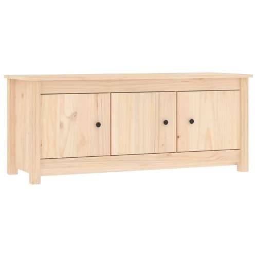 Ormarić za cipele 110 x 38 x 45,5 cm od masivne borovine - Prirodna 1 Cijena