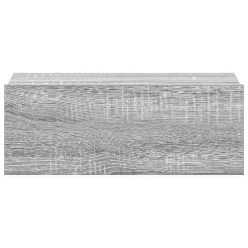 Viseći noćni ormarići 2 kom boja hrasta 40 x 30 x 15 cm drveni - Sivi hrast sonoma 2 Cijena