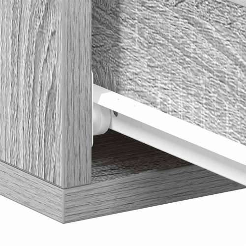 Viseći noćni ormarići 2 kom boja hrasta 40 x 30 x 15 cm drveni - Sivi hrast sonoma 2 Cijena