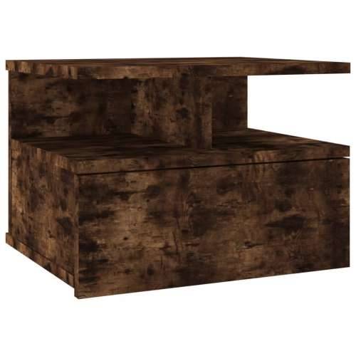 Viseći noćni ormarići 2 kom boja hrasta 40 x 31 x 27 cm drveni - Dimljeni hrast 2 Cijena