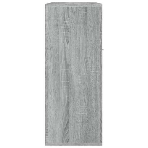 Komoda boja hrasta sonome 60 x 30 x 75 cm od konstruiranog drva - Sivi hrast sonoma 1 Cijena
