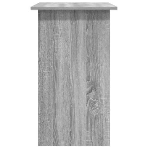 Radni stol boja hrasta sonome 80 x 45 x 74 cm konstruirano drvo - Sivi hrast sonoma Cijena