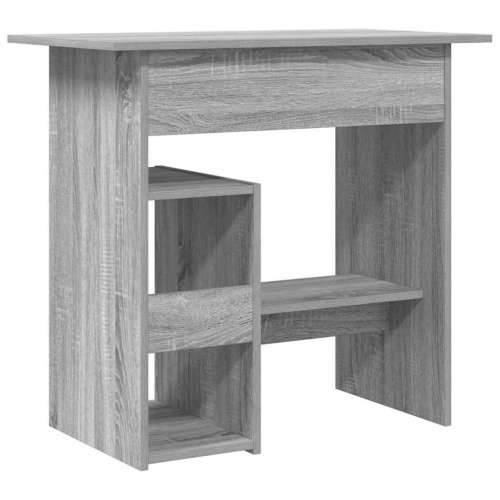 Radni stol boja hrasta sonome 80 x 45 x 74 cm konstruirano drvo - Sivi hrast sonoma Cijena