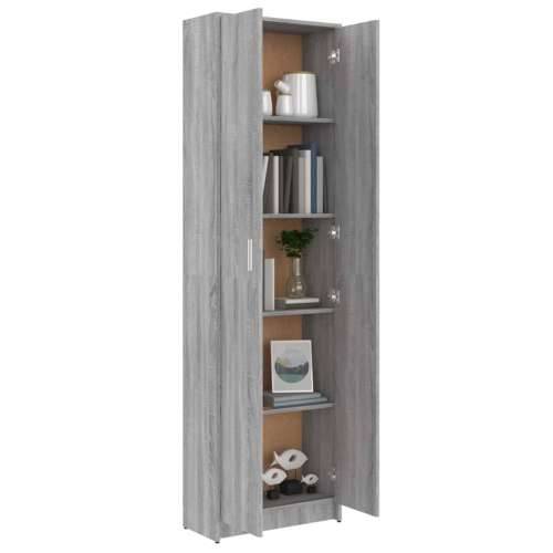 Ormar za hodnik boja hrasta 55 x 25 x 189 cm konstruirano drvo - Sivi hrast sonoma 1 Cijena