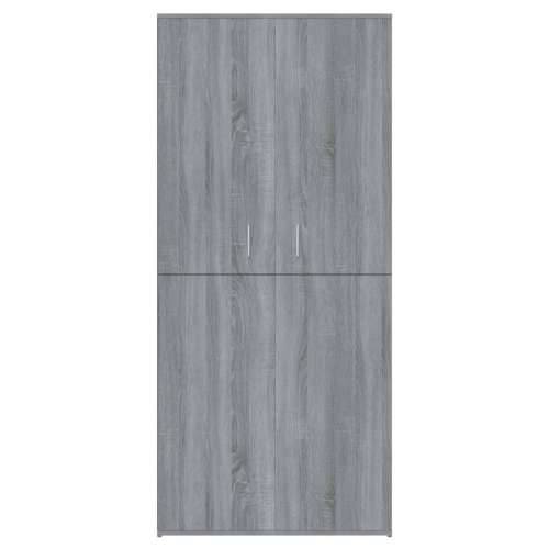 Ormarić za cipele boja hrasta 80x39x178 cm konstruirano drvo - Sivi hrast sonoma 1 Cijena