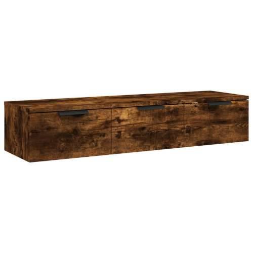 Zidni ormarić boja hrasta 102 x 30 x 20 cm konstruirano drvo - Dimljeni hrast 1 Cijena