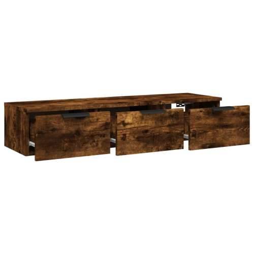 Zidni ormarić boja hrasta 102 x 30 x 20 cm konstruirano drvo - Dimljeni hrast 1 Cijena