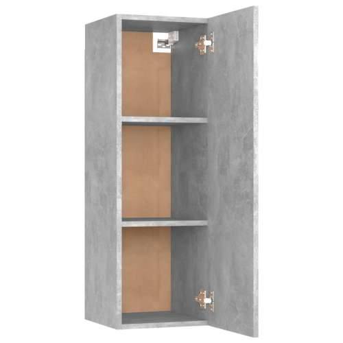 8-dijelni set TV ormarića siva boja betona konstruirano drvo - Beton siva 8 80 cm Cijena