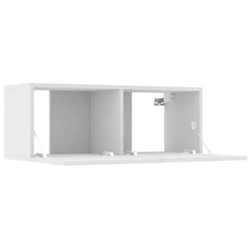 8-dijelni set TV ormarića bijeliod konstruiranog drva - Bijela 8 80 cm Cijena