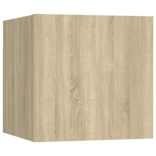 8-dijelni set TV ormarića boja hrasta sonome konstruirano drvo - sonoma hrast 8 80 cm Cijena