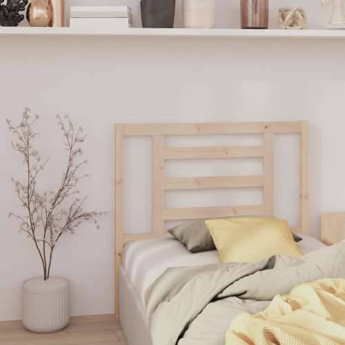 Uzglavlje za krevet 106 x 4 x 100 cm od masivne borovine Cijena