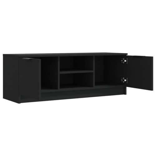 TV ormarić crni 102 x 35 x 36,5 cm od konstruiranog drva - Crna 1 Cijena