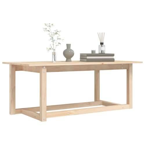 Stolić za kavu 110 x 55 x 45 cm od masivne borovine - Prirodna 110 x 55 x 45 cm 1 Cijena
