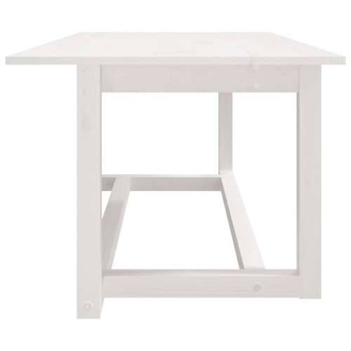Stolić za kavu bijeli 110 x 55 x 45 cm od masivne borovine - Bijela 110 x 55 x 45 cm 1 Cijena