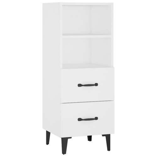 Komoda bijela 34,5 x 34 x 90 cm od konstruiranog drva - Bijela 1 Cijena