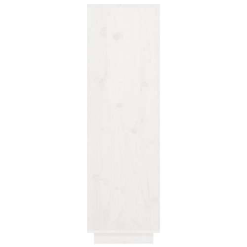 Visoka komoda bijela 38x35x117 cm od masivne borovine Bijela 1 Cijena