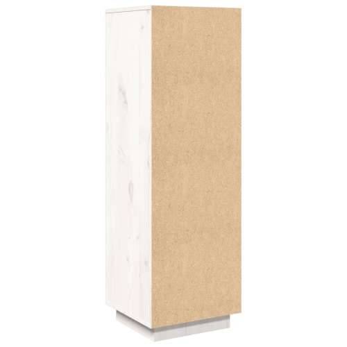 Visoka komoda bijela 38x35x117 cm od masivne borovine Bijela 1 Cijena