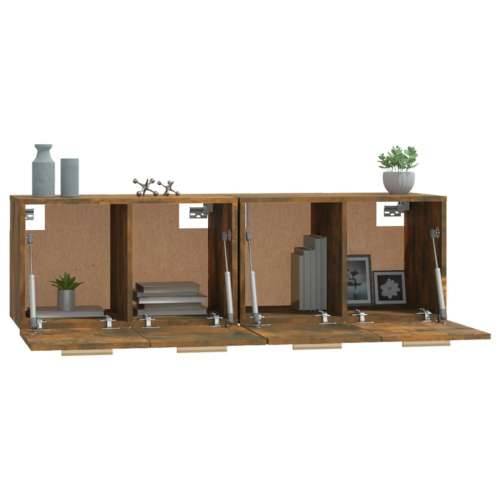 Zidni ormarići 2 kom boja hrasta 60x36,5x35cm konstruirano drvo - Dimljeni hrast 60 x 36.5 x 35 cm 1 Cijena