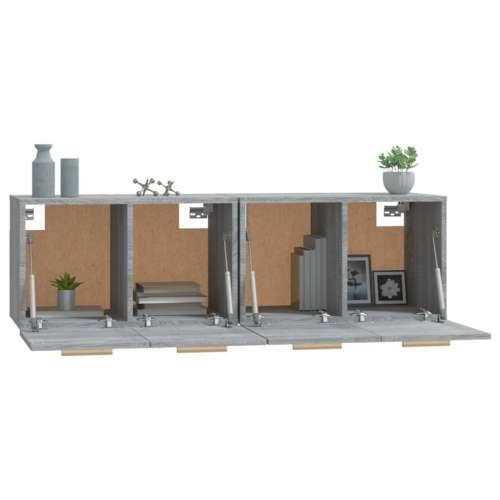 Zidni ormarići 2 kom siva sonome 60x36,5x35cm konstruirano drvo - Sivi hrast sonoma 60 x 36.5 x 35 cm 1 Cijena