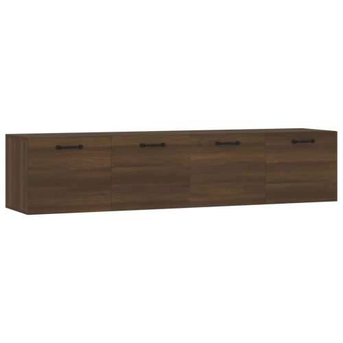 Zidni ormarići 2 kom boja hrasta 60x36,5x35cm konstruirano drvo - Smeđi hrast 60 x 36.5 x 35 cm 1 Cijena