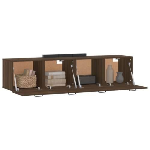 Zidni ormarići 2 kom boja hrasta 60x36,5x35cm konstruirano drvo - Smeđi hrast 60 x 36.5 x 35 cm 1 Cijena