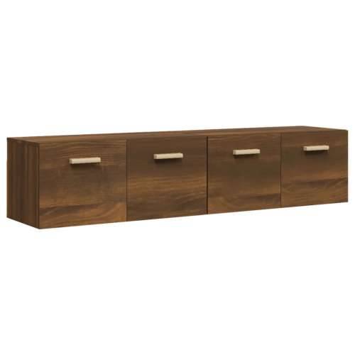 Zidni ormarići 2 kom boja smeđeg hrasta 80x35x36,5 cm drveni - Smeđi hrast 80 x 35 x 36.5 cm 1 Cijena