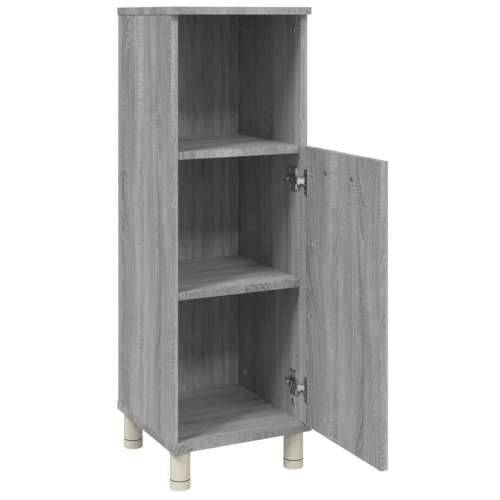Kupaonski ormarić boja hrasta 30 x 30 x 95 cm konstruirano drvo - Sivi hrast sonoma 1 Cijena