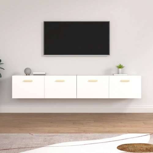 Zidni ormarići 2 kom bijeli 100x36,5x35 cm konstruirano drvo - Bijela 100 x 36.5 x 35 cm 1 Cijena