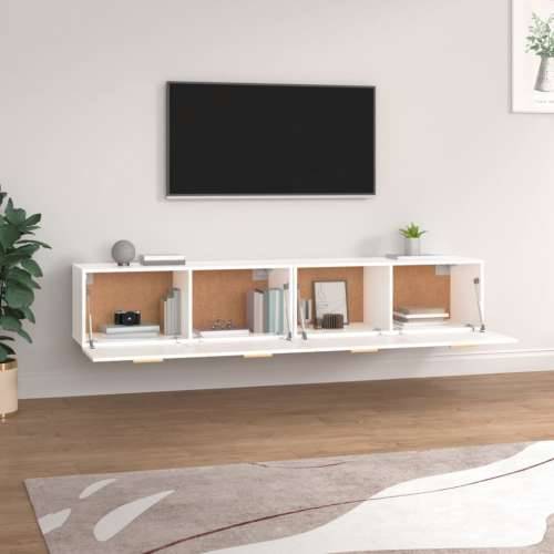 Zidni ormarići 2 kom bijeli 100x36,5x35 cm konstruirano drvo - Bijela 100 x 36.5 x 35 cm 1 Cijena