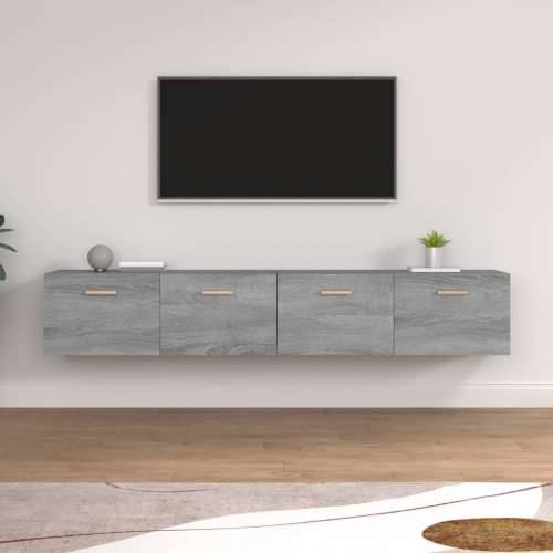 Zidni ormarići 2 kom siva sonome 100x36,5x35 cm drveni - Sivi hrast sonoma 100 x 36.5 x 35 cm 1 Cijena