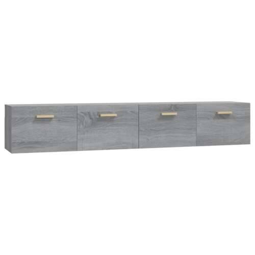 Zidni ormarići 2 kom siva sonome 100x36,5x35 cm drveni - Sivi hrast sonoma 100 x 36.5 x 35 cm 1 Cijena