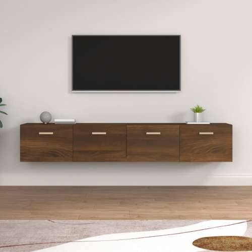 Zidni ormarići 2 kom boja hrasta 100 x 36,5 x 35 cm drveni - Smeđi hrast 100 x 36.5 x 35 cm 1 Cijena