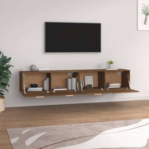 Zidni ormarići 2 kom boja hrasta 100 x 36,5 x 35 cm drveni - Smeđi hrast 100 x 36.5 x 35 cm 1 Cijena