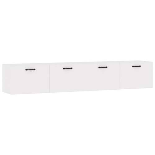 Zidni ormarići 2 kom bijeli 100x36,5x35 cm konstruirano drvo - Bijela 100 x 36.5 x 35 cm 1 Cijena