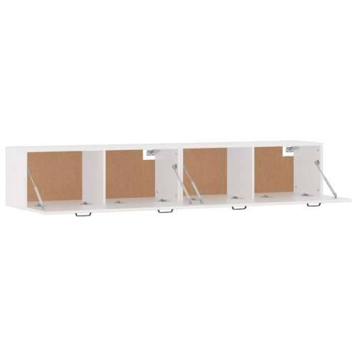 Zidni ormarići 2 kom bijeli 100x36,5x35 cm konstruirano drvo - Bijela 100 x 36.5 x 35 cm 1 Cijena
