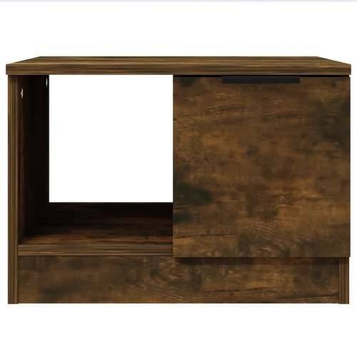 Stolić za kavu dimljeni hrast 50x50x36 cm konstruirano drvo - Dimljeni hrast 1 Cijena
