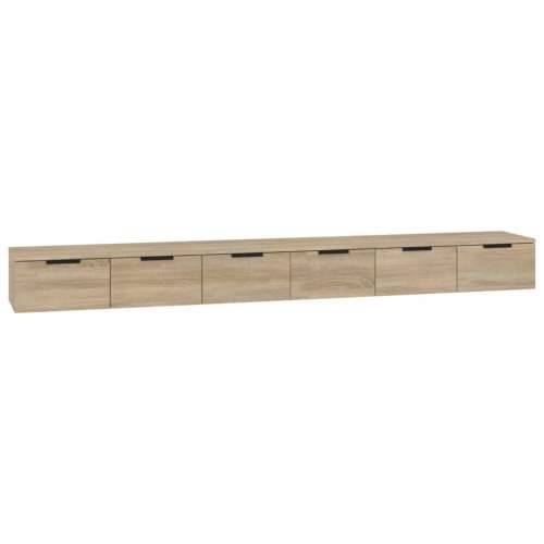 Zidni ormarići 2 kom boja hrasta 102x30x20 cm konstruirano drvo - sonoma hrast 2 1 Cijena