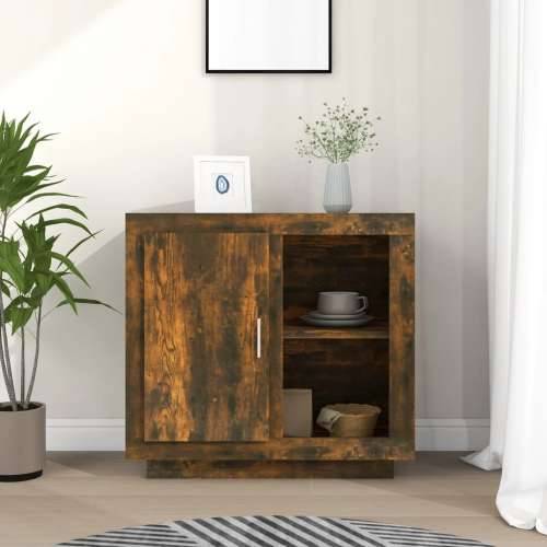 Komoda boja dimljenog hrasta 80x40x75 cm - Dimljeni hrast 1 Cijena