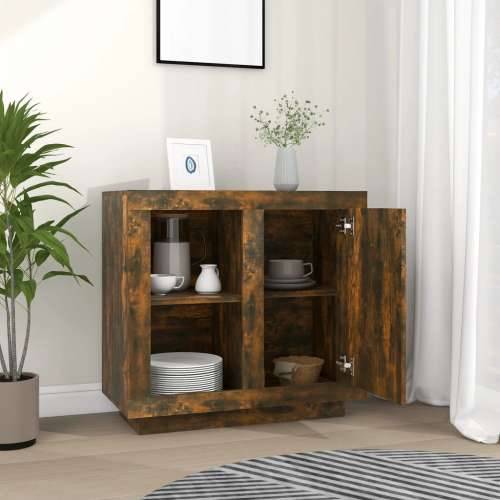 Komoda boja dimljenog hrasta 80x40x75 cm - Dimljeni hrast 1 Cijena