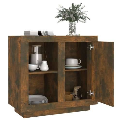 Komoda boja dimljenog hrasta 80x40x75 cm - Dimljeni hrast 1 Cijena