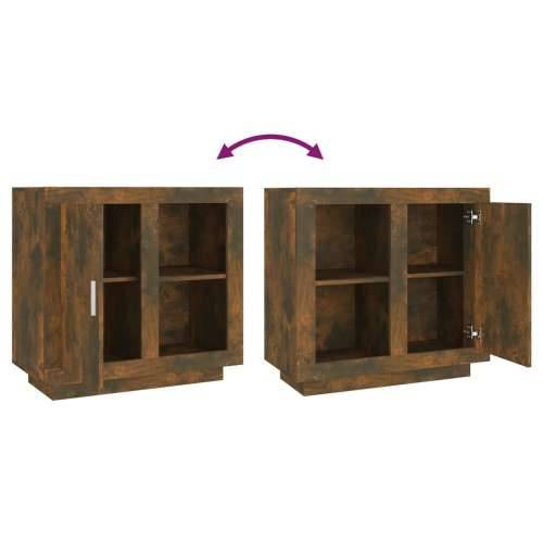 Komoda boja dimljenog hrasta 80x40x75 cm - Dimljeni hrast 1 Cijena
