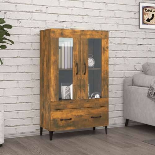 Komoda boja dimljenog hrasta 70 x 31 x 115 cm konstruirano drvo - Dimljeni hrast 1 Cijena